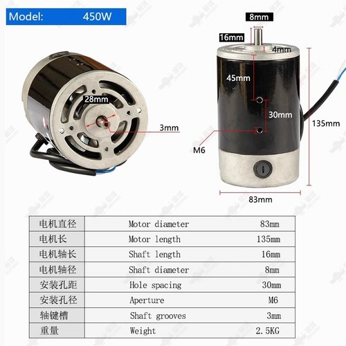 DC Motor Mini Benchtop Milling Machine Lathe High Voltage Speed Power Torque - Picture 7 of 20