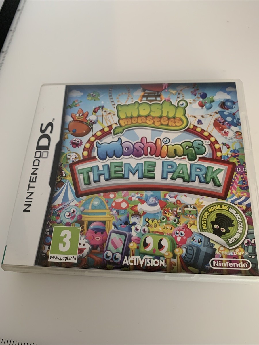 Nintendo Ds - Moshi Monsters Moshlings Theme Park Game With Manual | eBay UK