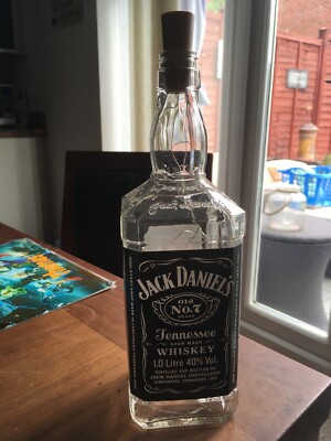 Jack Daniels Flaschenlampe Leuchte X 2 1 Liter.  Batteriebetrieben