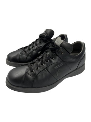 SALVATORE FERRAGAMO Leather World Traveler Trainer Black | eBay display picture 1