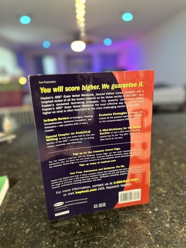 KAPLAN GRE Exam Verbal Workbook 3rd edition - 第 2/24 張圖片
