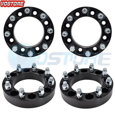 #ad #ad 4 1.5quot; 8x6.5 to 8x170 Wheel Spacer Adapters for Ford F 250 Dodge Ram 2500 3500 $112.50