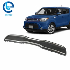 For 2014 2015 2016 Kia Soul Front Upper Grille Black W/ Chrome Trim 86350B2000