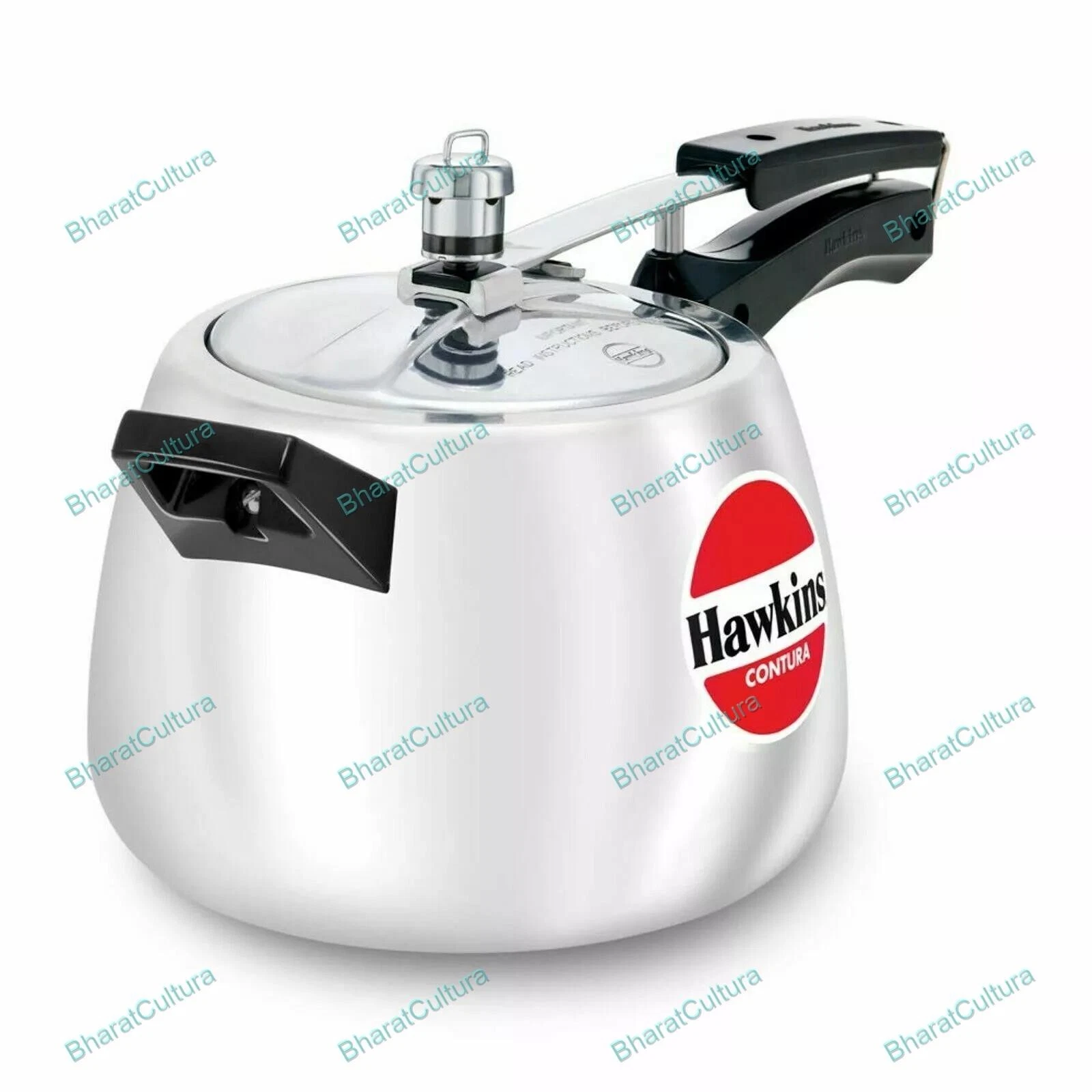 Hawkins Contura Pressure Cooker 4 Litres Aluminum Silver Color Best Kitchen Gift