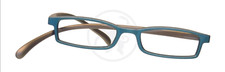 Spider Monkey - Reader Reading Glasses -- PETROL / BROWN