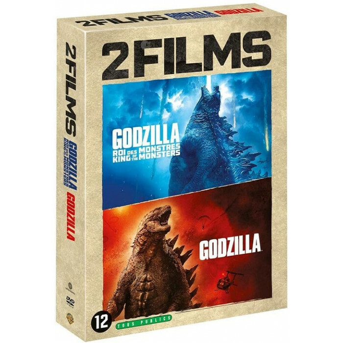Godzilla + Godzilla Re Des Mostri Cofanetto DVD Nuova