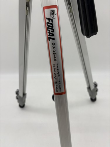 Vintage Focal Brand Tripod 3way Panhead Code no. 20-08-45 Max 55-59" Kmart Box - Picture 8 of 11