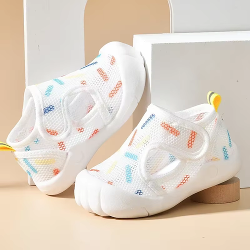 Summer Breathable Air Mesh Kids Sandals 1-4T Baby Unisex Casual Shoes Anti-Slip