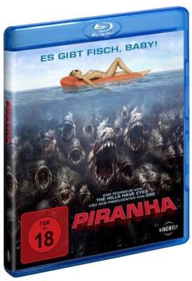 Blu-ray/ Piranha - Es gibt Fisch, Baby - FSK 18 !! Topzustand !!