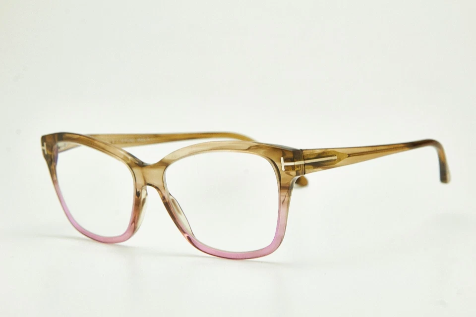 cat eye eyeglasses TOM FORD TF5597 Brown/Violet frame womens sexy glasses - Image 3 of 4