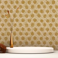 Tadessi Vliestapete Grafik Tino M1-No.2355 Gold Geometrisch Modern