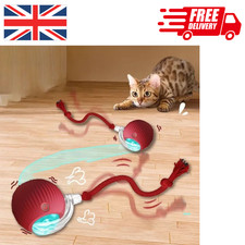 Electric Smart Rolling Ball Toy Rechargeable Interactive Pet Toy for Dog Cat