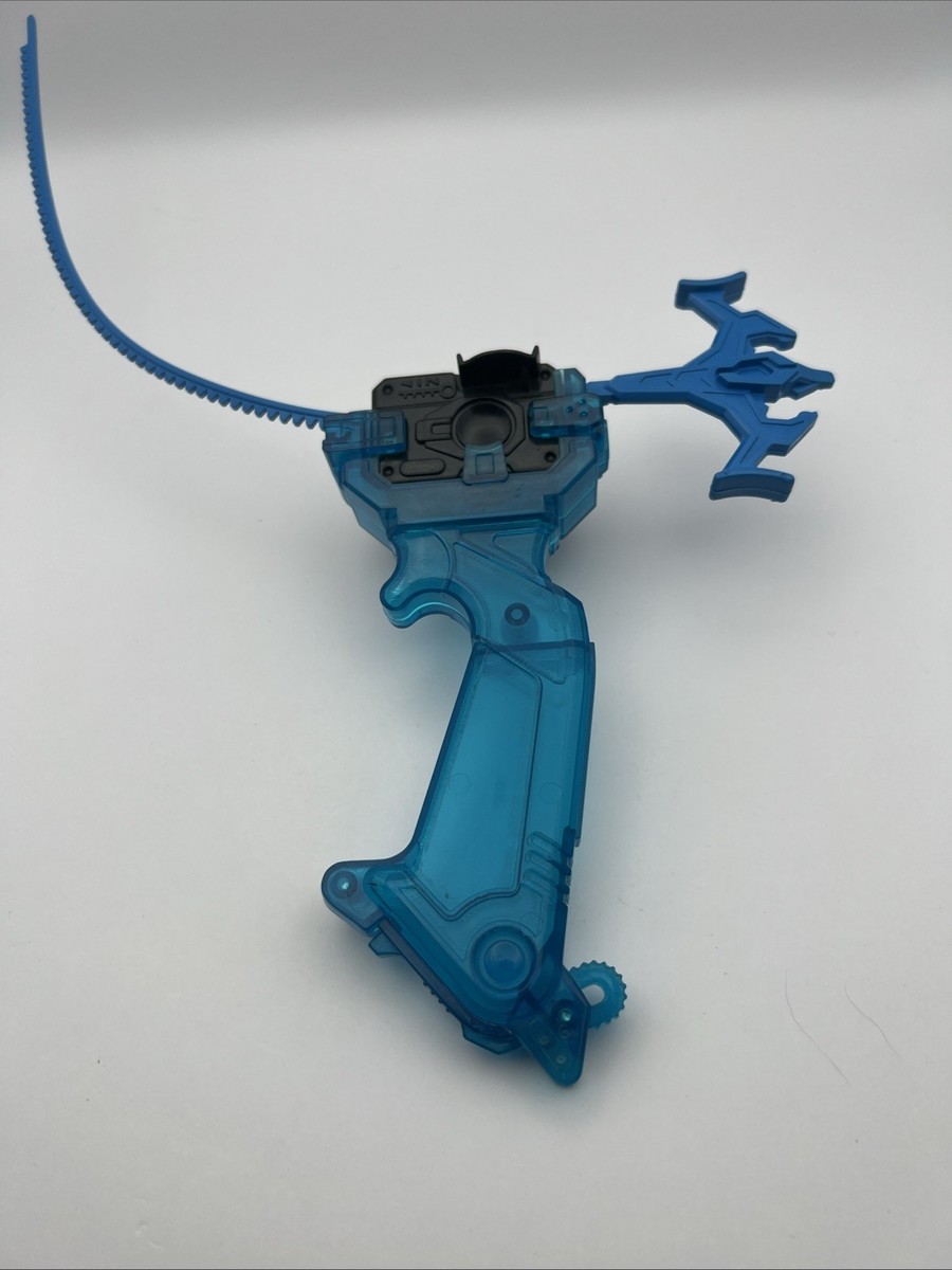 Clear Blue EZ Shooter Grip Beyblade Launcher And Ripcord Takara V