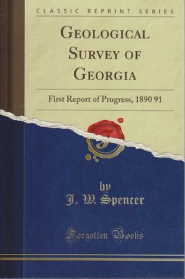 Geological Survey of Georgia: First Report of Progress, 1890 91 (Classic Reprint