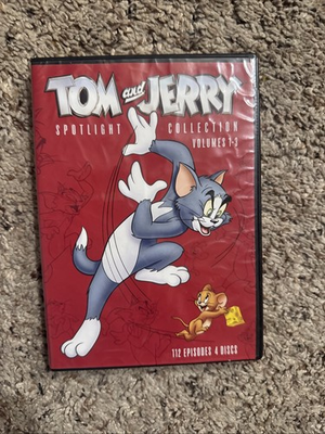 #ad #ad Tom and Jerry Spotlight Collection: Volumes 1 3 DVD $12.00