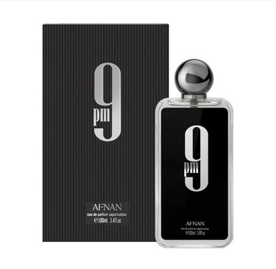 9 pm by Afnan 3.4 oz EDP Cologne for Men New In Box