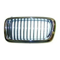 Diederichs LüFtungsgitter KüHlergrill Chrom/Schwarz FüR BMW 7Er E38 Links