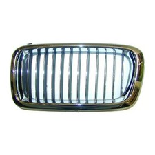 DIEDERICHS Lüftungsgitter Kühlergrill chrom/schwarz für BMW 7er E38 links
