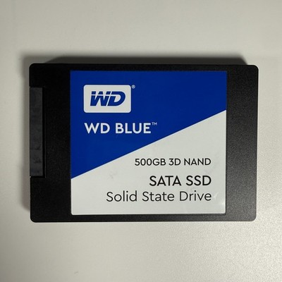WD Blue 3D NAND 500GB WDS500G2B0A 2.5'' SATA SSD 96% Health TESTED EXCELLENT