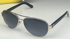 MARC JACOBS MARC 699/S Women's 60mm Gold Frame Gray Lens Aviator Sunglasses NEW