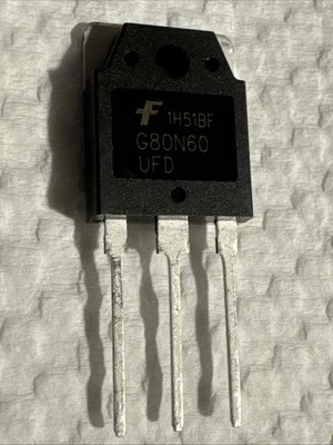 Sottocosto G80N60UFD IGBT ULTRAFAST 600V 80A TO247 FAIRCHILD TRANSISTOR ORIGINAL