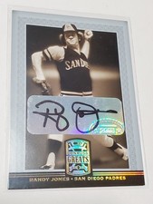 Randy Jones 2005 Donruss Greats Gold HoloFoil Autograph Auto #66 card SD Padres