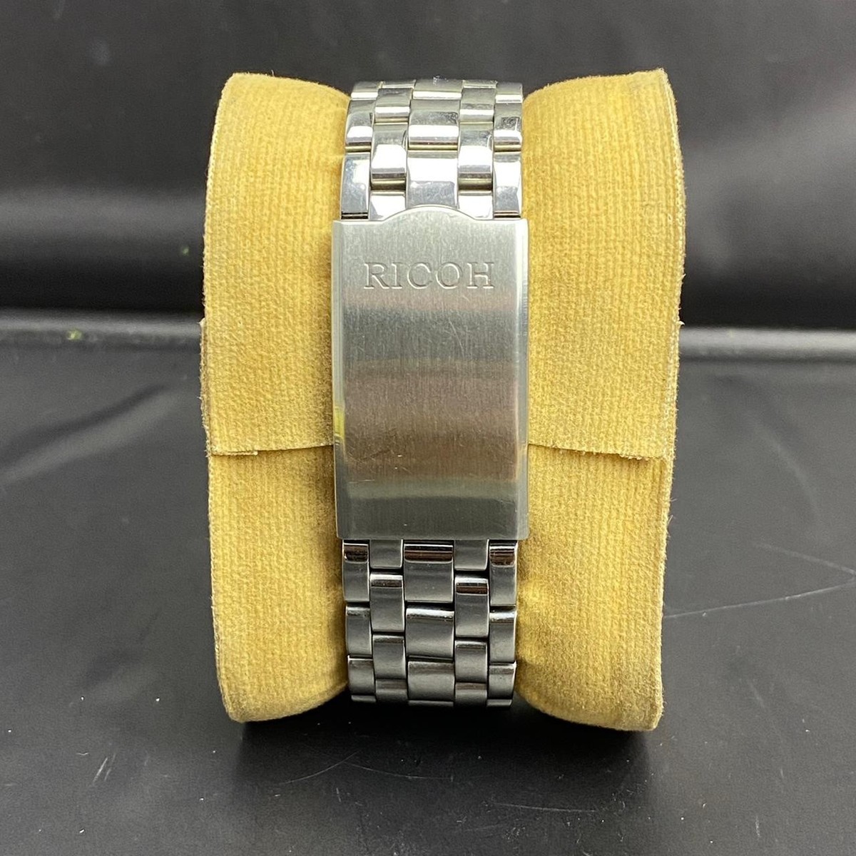 Rare Ricoh World Timer Automatic 61215A Blue Dial Day Date Vintage