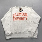 Clemson Tigers Sweatshirt Mens Large Champion Reverse Weave Crewneck NCAA NWT