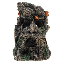 Twisted Trees House Man Elder Lizard Hideout Bearded Dragon Tank Decor ⊥