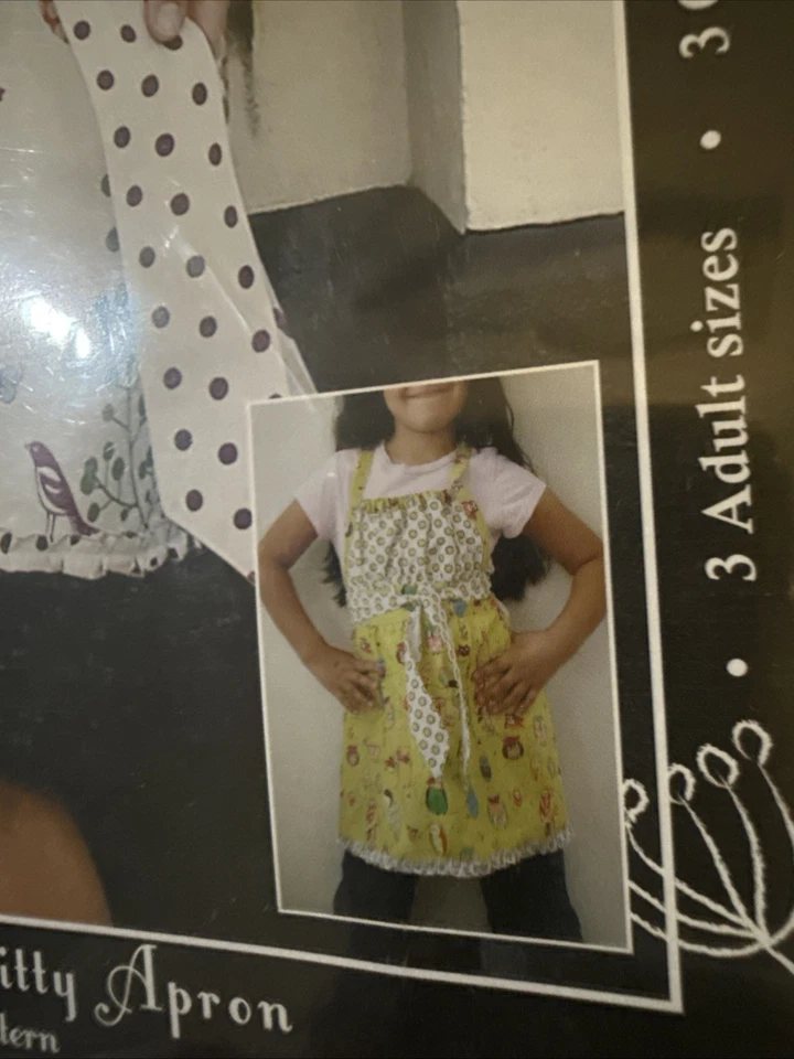 Jamie Christina Pretty Ditty Apron Sewing Pattern 3 Adult & Child Sizes - Image 4 of 4
