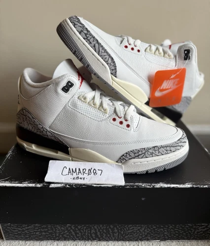 Air Jordan 3 Retro Reimagined White Cement DN3707-100 Mens Size 9.5 NEW IN BOX