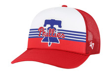Philadelphia Phillies '47 Red Lift Off Foam Front Mesh Trucker Adjustable Hat