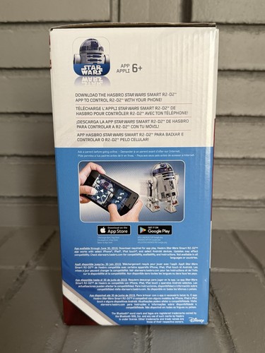Disney Star Wars SMART R2-D2 Intelligent Bluetooth RC CONTROL DROID New In Box - Picture 4 of 4