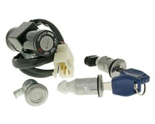 Schlosssatz mit Zündschloss kompatibel für HONDA Bali SJ 50cc AF32 2T AC Roller