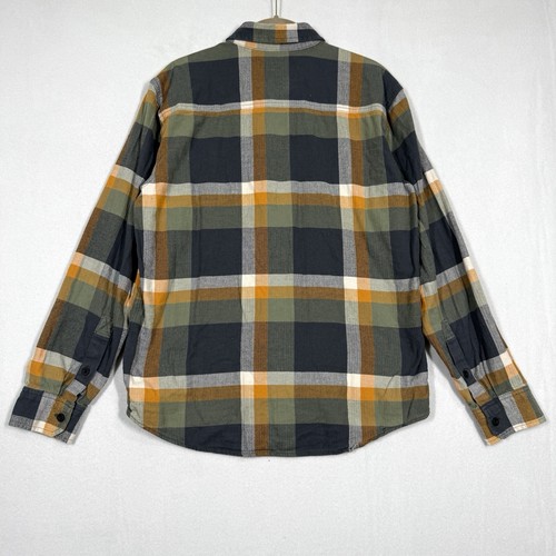 SITKA Shirt Mens Medium Ashland Plaid Lightweight Flannel Outdoor Stretch Pocket - Picture 9 of 14