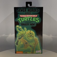 New Toxicity Now Muckman & Joe Eyeball Glow In The Dark TMNT Figure Set Neca