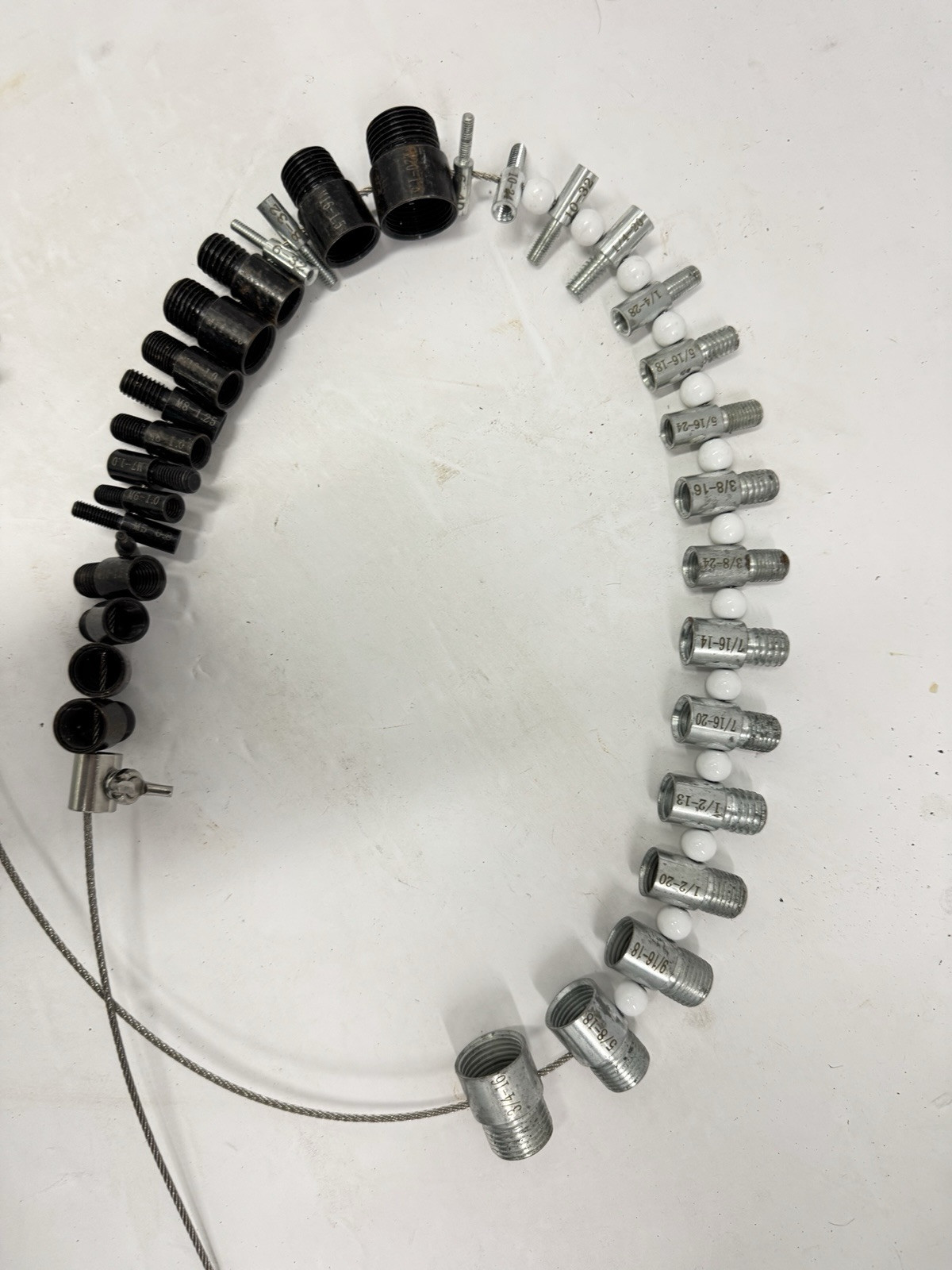 Thread Plug Gage Set ' Various Sizes ' Metric & Standard ' Used