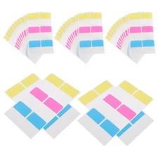 20 Bags Sticky Index Tabs Classification Page Flags for Notebooks