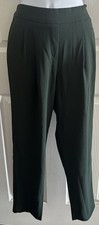 Aritzia Babaton Conan Pant Cropped, Pleats, slim-leg trousers, Green, Size 0