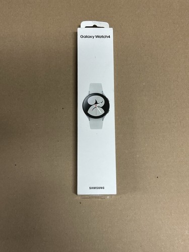 Samsung Galaxy Watch4 SM-R865 40mm Boîtier en Aluminium avec Bracelet Sport - Argent (LTE)