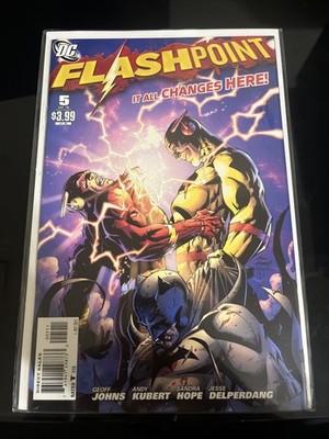Flashpoint #5 (DC Comics Late October 2011)