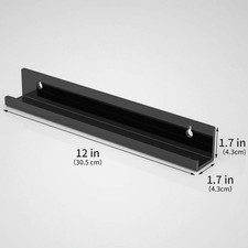 5-30X Floating Vinyl Record Album Wall Mount Display Shelf Acrylic Black Holder