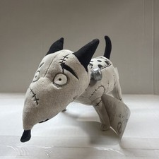 Frankenweenie Sparky Plush Bendable Legs Disney Store Tim Burton Posable 10"