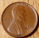 1909-P Lincoln Wheat Cent — photo from another recent sale