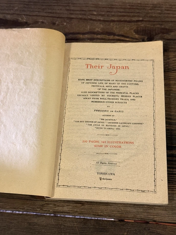 Лот из 4 винтажных японских книг We Japanese Their Japan Japan Today 1930-40-е - Изображение 2 из 4