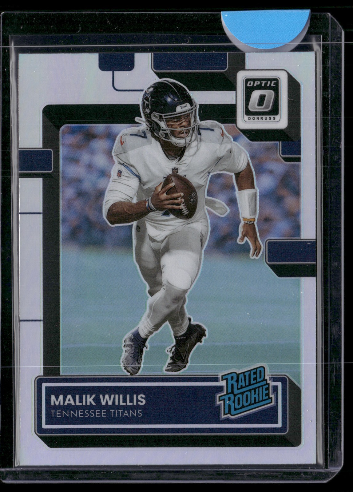 Malik Willis 2022 Donruss Optic Holo #203 RC Tennessee Titans