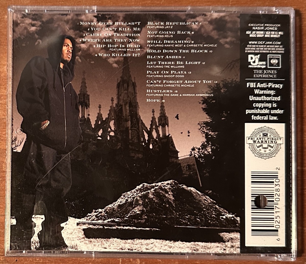 Nas Nasir Jones CD Hip Hop Is Dead [Clean Edited] | eBay