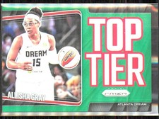 2025 Panini Prizm WNBA #1 Allisha Gray Top Tier Green