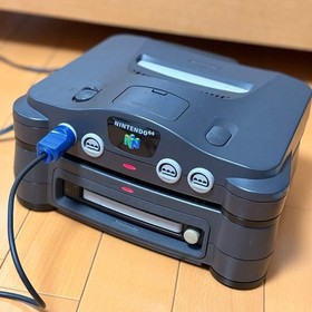 Nintendo 64DD Console & 64 Console & Soft Tested Free Shipping 2376-4