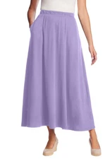 Woman Within Plus Size Petite 7-Day Maxi Skirt